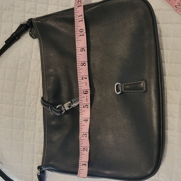 Coach Hamilton Leather bag with Silver Clip - Picture 16 of 16